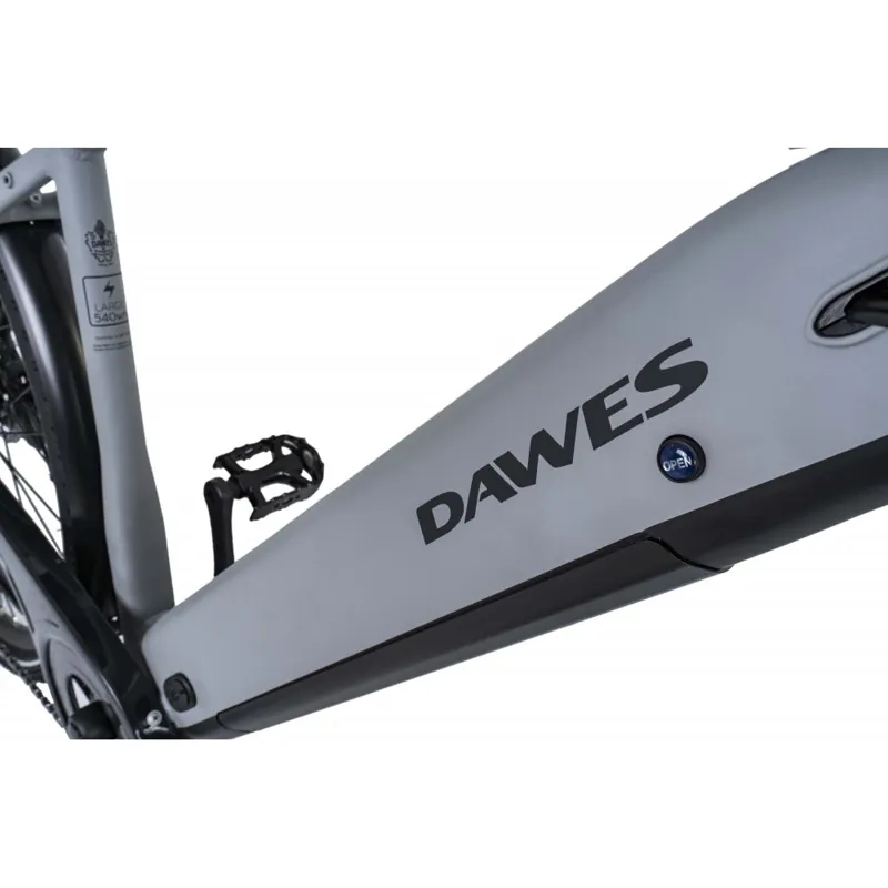 Dawes Spire 2.0 Crossbar Electric Hybrid Bike in Grey-2