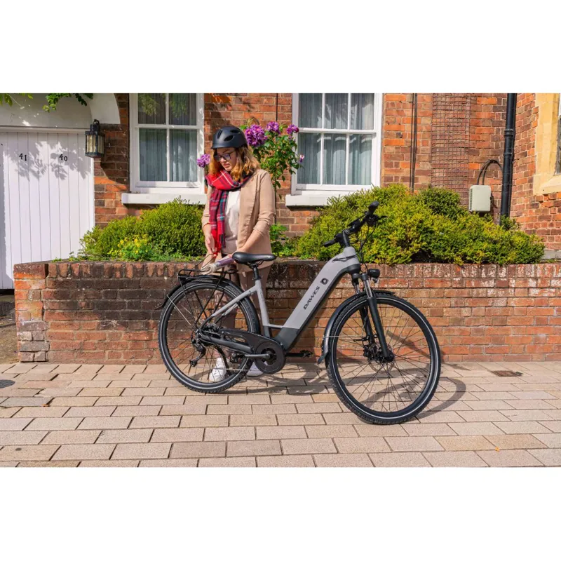 Dawes Spire 2.0 Low Step Electric Hybrid Bike in Grey-6