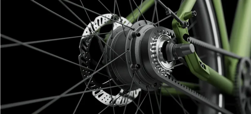 Tenways CGO009 Smart City eBike in Midnight Black-10