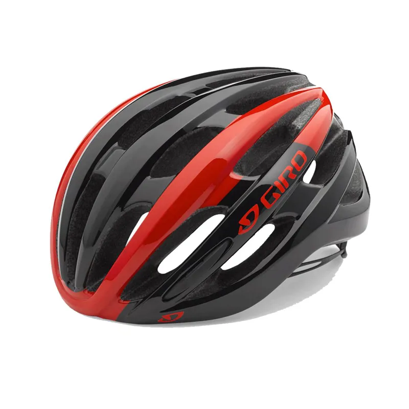 Giro Foray Road Helmet In Black and Red