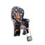Hamax Kiss Rear Childseat in Grey/Orange Animal Print Frame Mounted