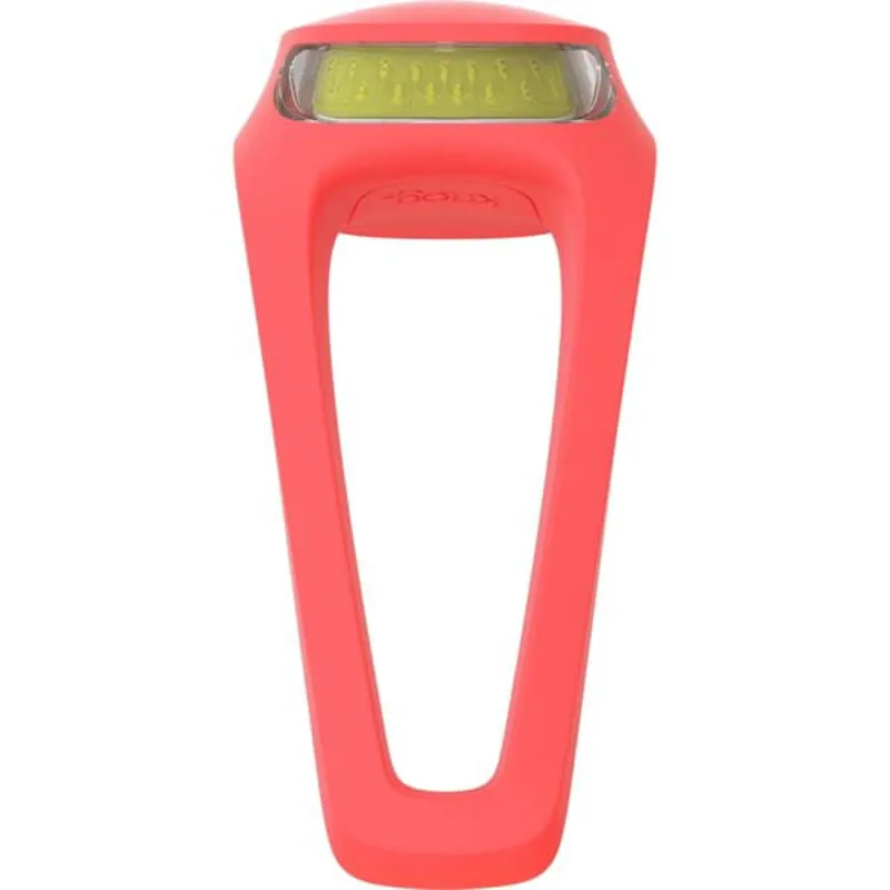 Knog Frog V3 Front Light in Coral