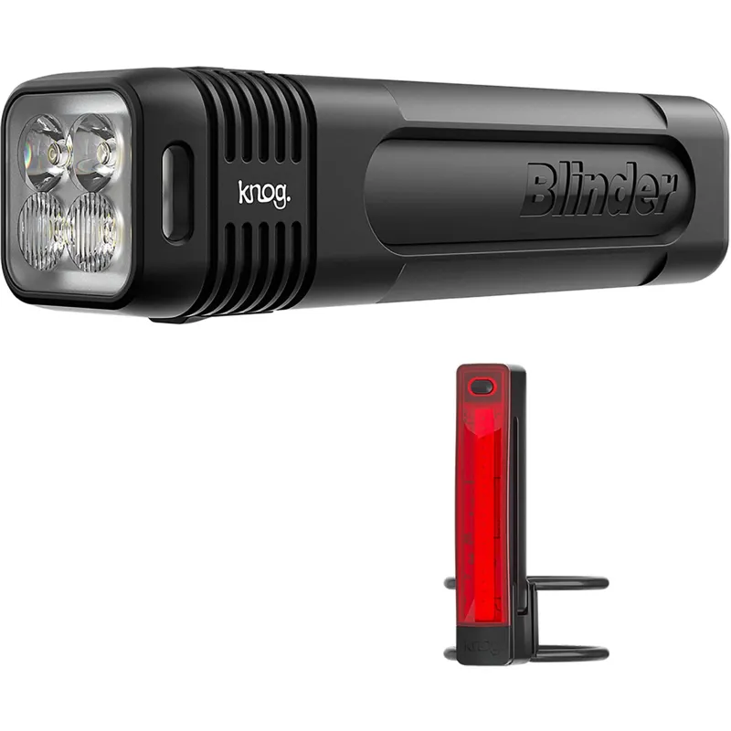 Knog Blinder Pro 600 Plus 20 Twin Pack Lights in Black