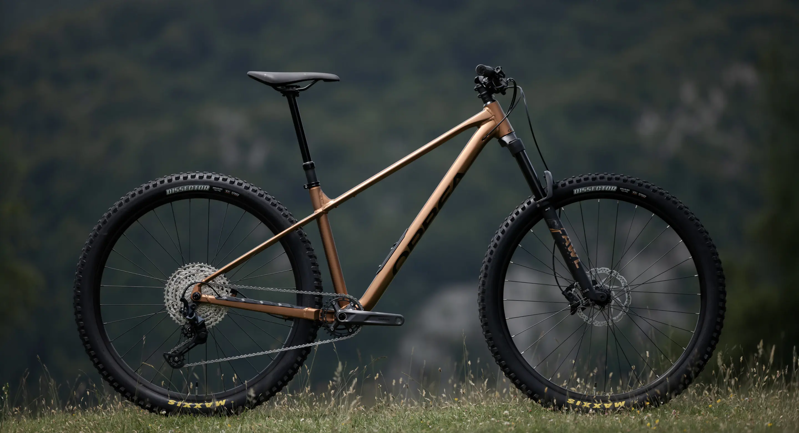 New 2026 Orbea Laufey H30 Mountain Bike in Cinnamon Matt - Black-3