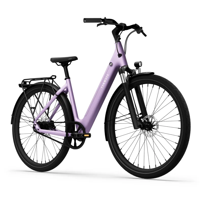 Tenways CGO800S Lightweight City eBike in Lavender Purple-1