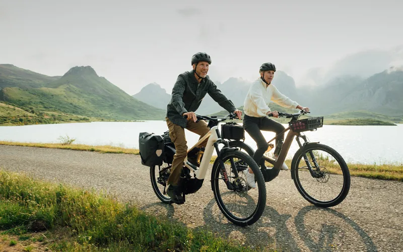 NEW - Orbea Muga 20 Urban Electric Bike in Ivory White - Black-11