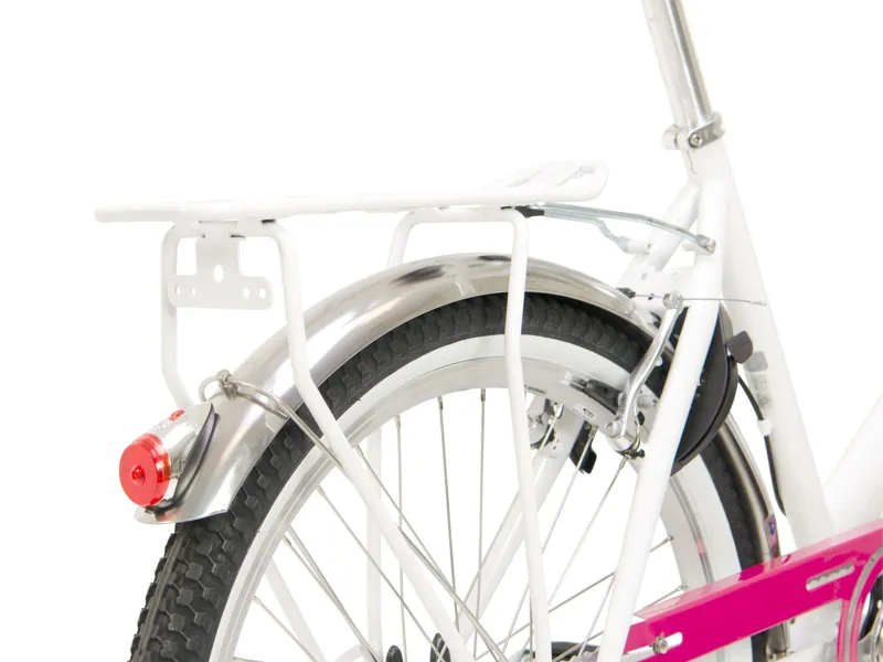 Raleigh Hoppa Lowstep 17inch Bike in White-3