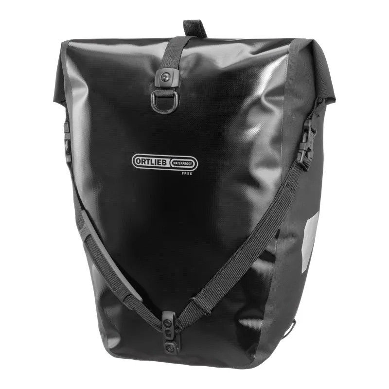 Ortlieb Back-Roller Free 20L Single Pannier in Black QL2.1