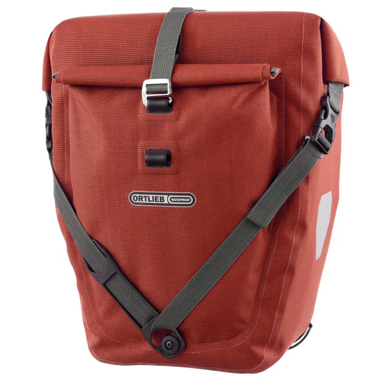 Ortlieb Back-Roller Plus 23L Rear Pannier Bag in Dark Chili