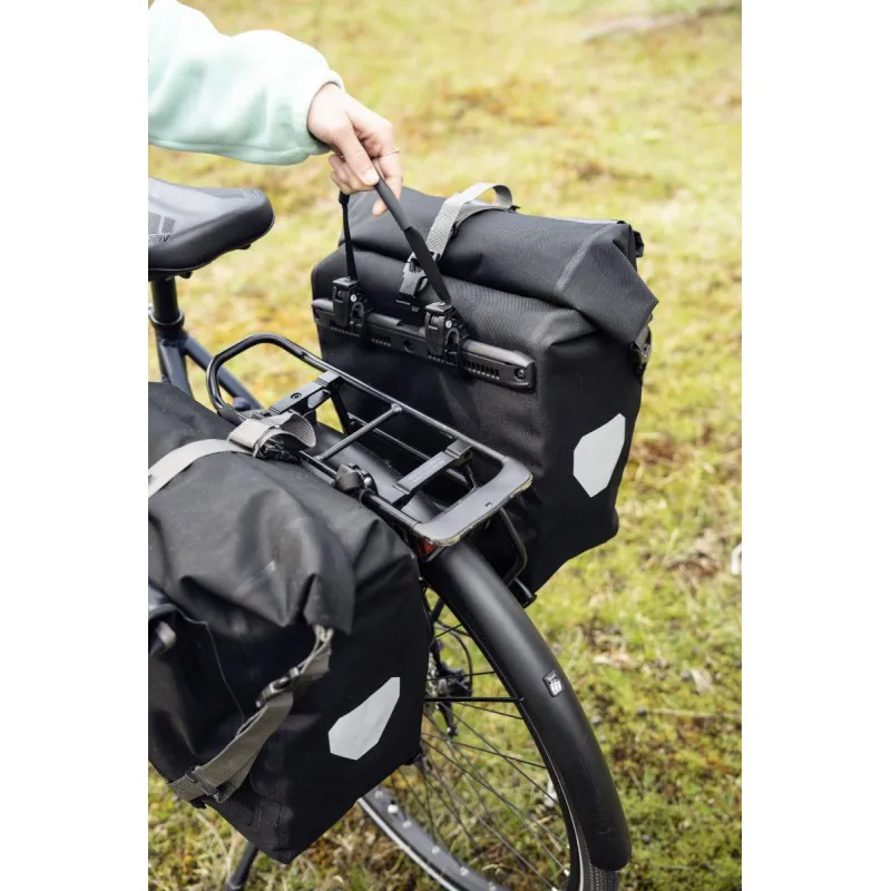 Ortlieb Back-Roller Plus 23L Rear Pannier Bag in Black-11