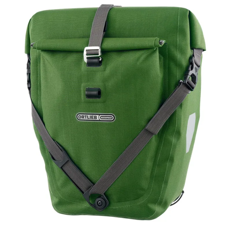 Ortlieb Back-Roller Plus 23L Rear Pannier Bag in Green