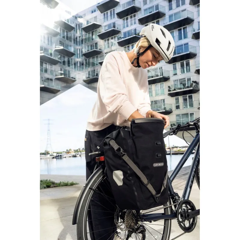 Ortlieb Back-Roller Plus 23L Rear Pannier Bag in Black-13