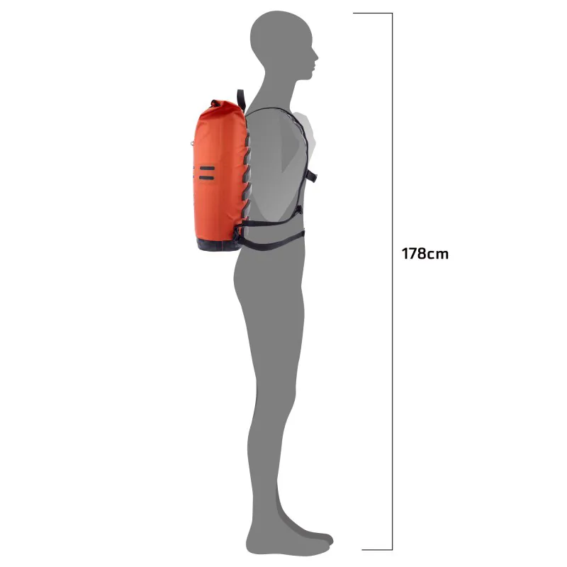 2025 Ortlieb Commuter Daypack 21L Backpack in Rooibos-4