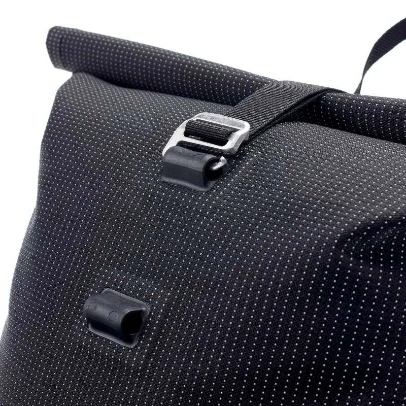 2025 Ortlieb Commuter Daypack 21L High Visibility Backpack in Black-2