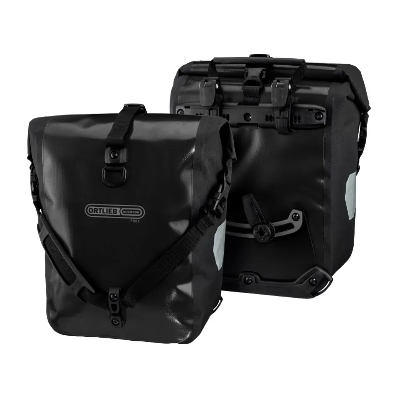Ortlieb Sport-Roller Free Front Pannier Bags in Black