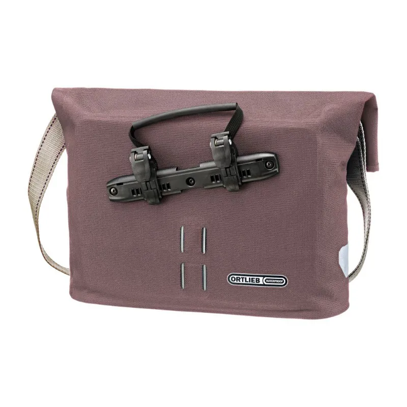 Ortlieb Twin-City Urban 9L Pannier Bag in Ash Rose-1