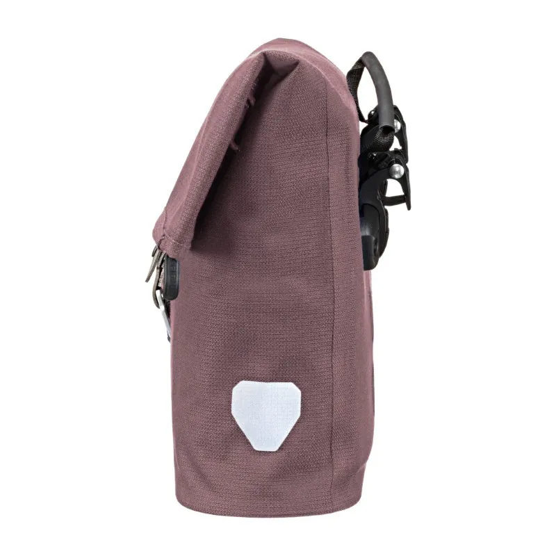 Ortlieb Twin-City Urban 9L Pannier Bag in Ash Rose-3