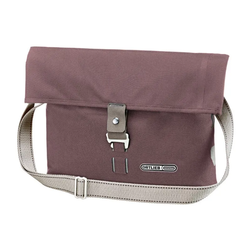 Ortlieb Twin-City Urban 9L Pannier Bag in Ash Rose