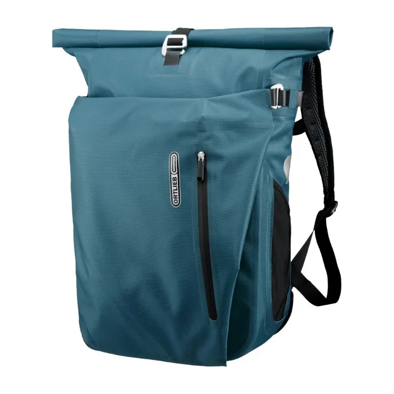 Ortlieb Vario 26L QL2.1 Backpack and Pannier Bag in Petrol-1