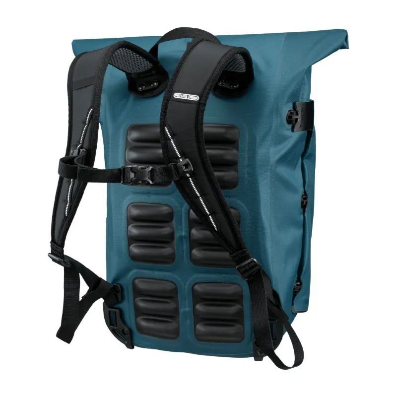 Ortlieb Vario 26L QL2.1 Backpack and Pannier Bag in Petrol-2