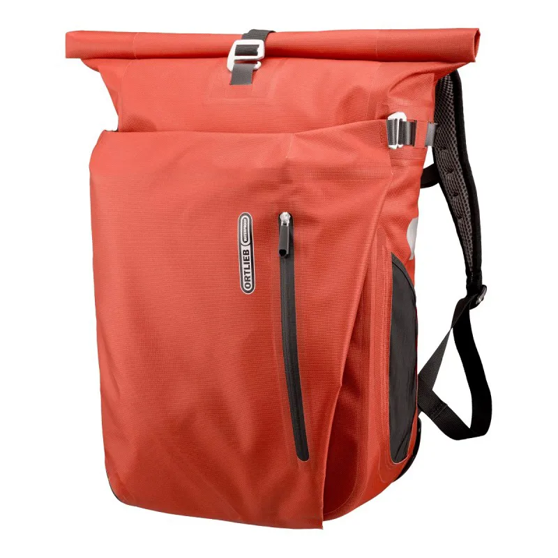 Ortlieb Vario 26L QL2.1 Backpack and Pannier Bag in Rooibos-1