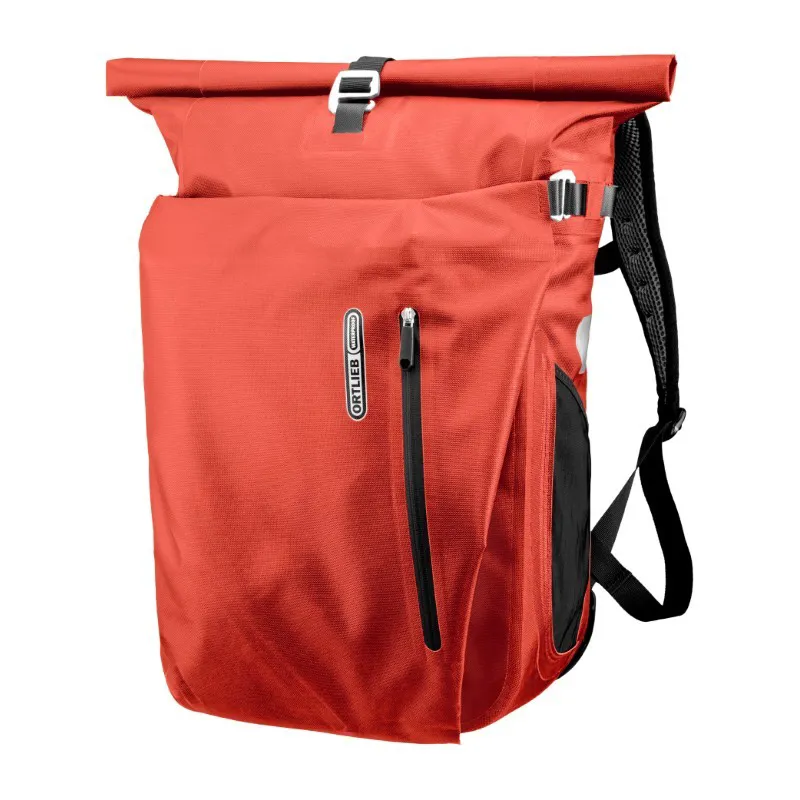 Ortlieb Vario 26L QL3.1 Backpack and Pannier Bag in Red-2
