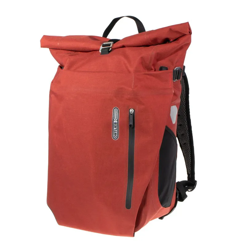 Ortlieb Vario Plus 26L QL2.2 Backpack/Pannier Bag in Red-2
