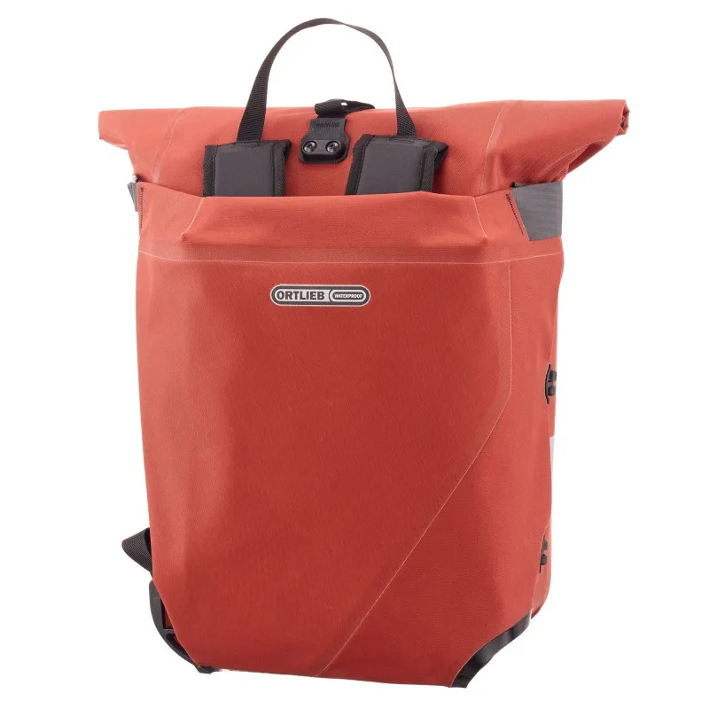 Ortlieb Vario Plus 26L QL2.2 Backpack/Pannier Bag in Red-3