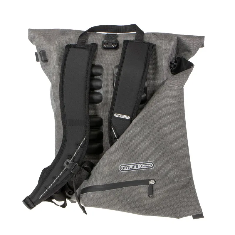 Ortlieb Vario Urban 20L QL2.2 Backpack/Pannier Bag in Grey-2