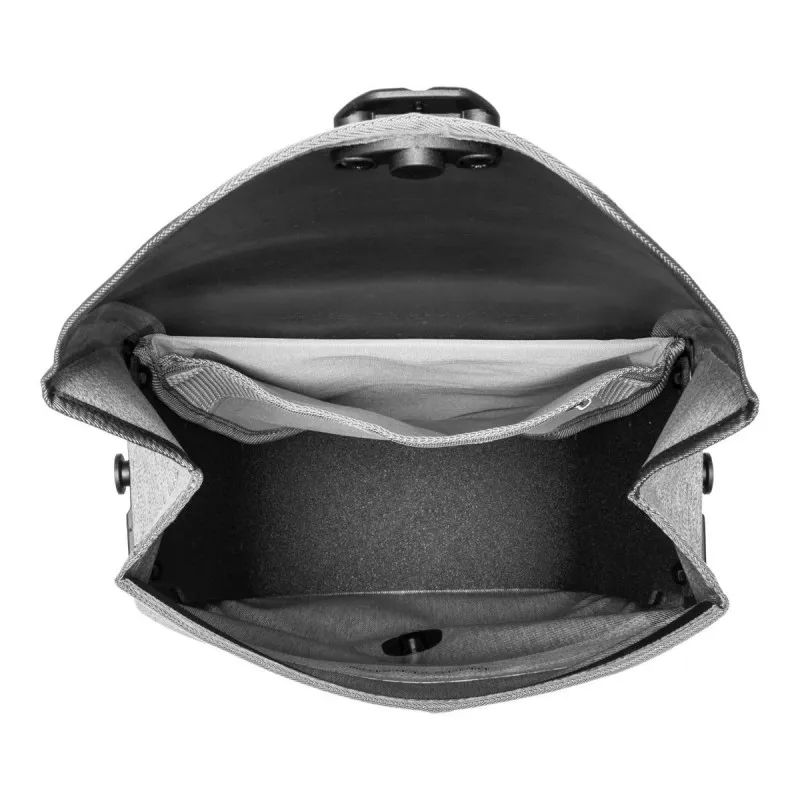 Ortlieb Velo-Shopper QL2.1 20L Pannier Bag in Concrete-4