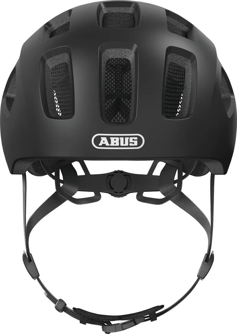 Abus Youn-I 2.0 Youth Mountain Bike Helmet in Velvet Black-1