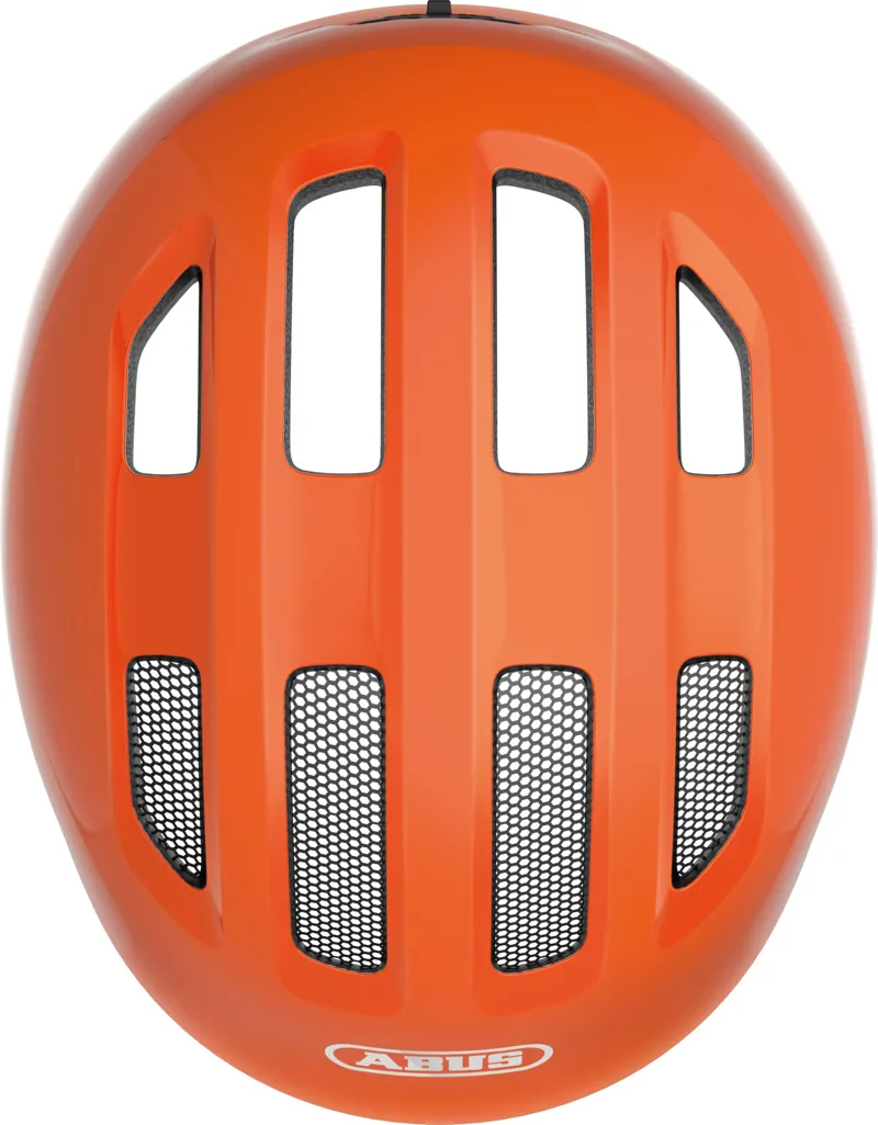 ABUS Smiley 3.0 Kids Leisure Helmet In Shiny Orange-3