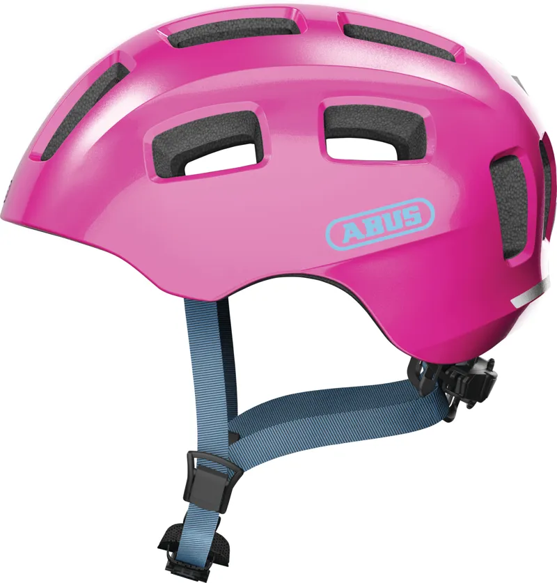 Abus Youn-I 2.0 Youth Mountain Bike Helmet in Pink
