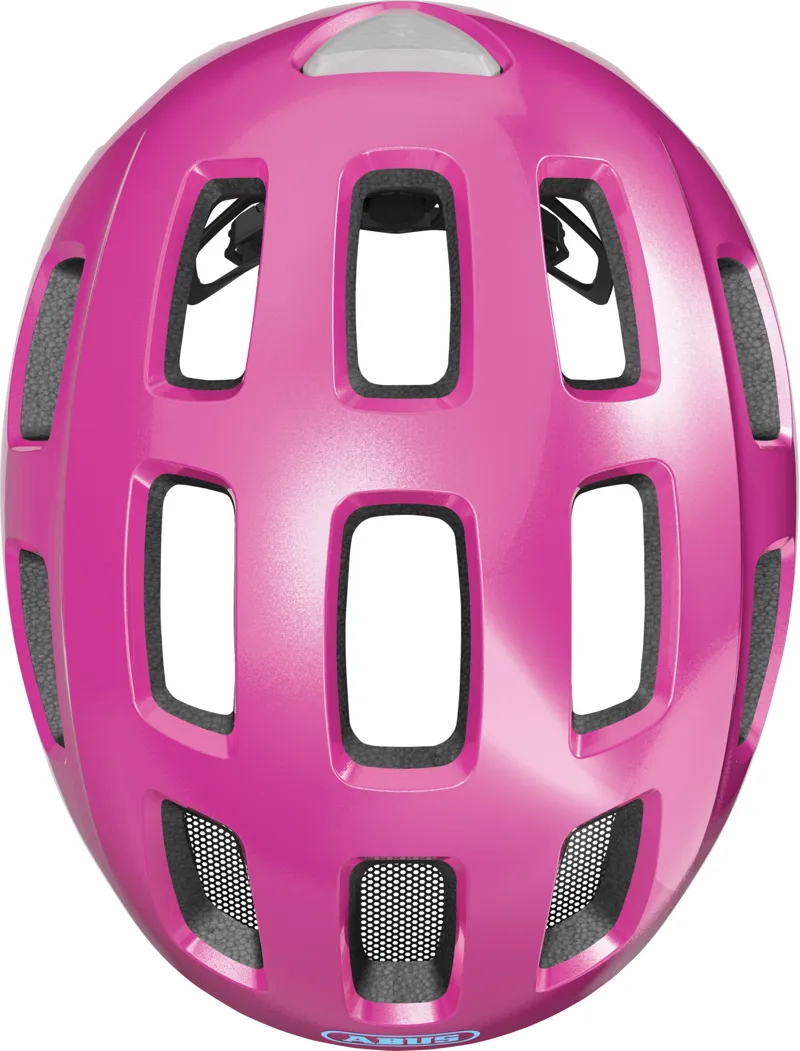 Abus Youn-I 2.0 Youth Mountain Bike Helmet in Pink-3