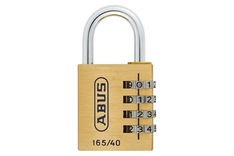 Abus 165/40 Combi Padlock in Gold