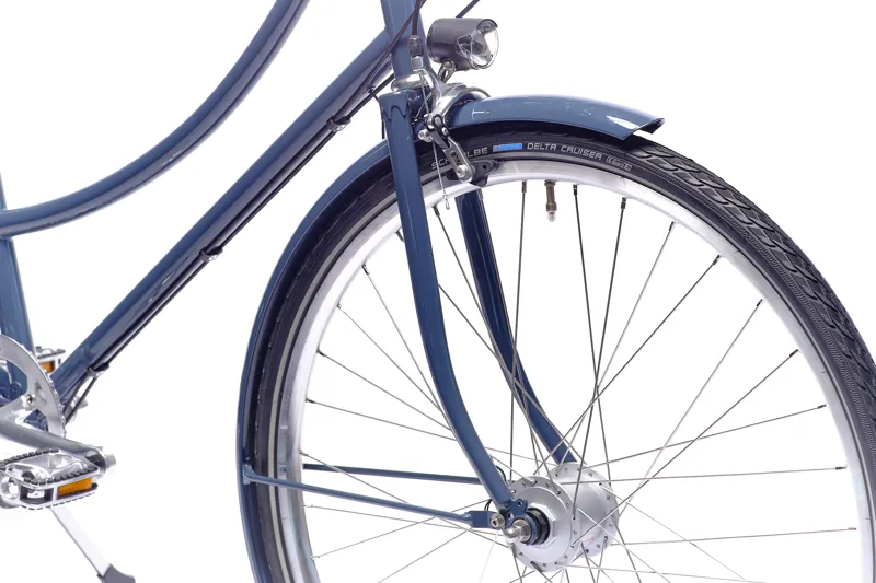 Pelago Bordeaux 7 Speed Hub Urban City Bike in Rosa-2