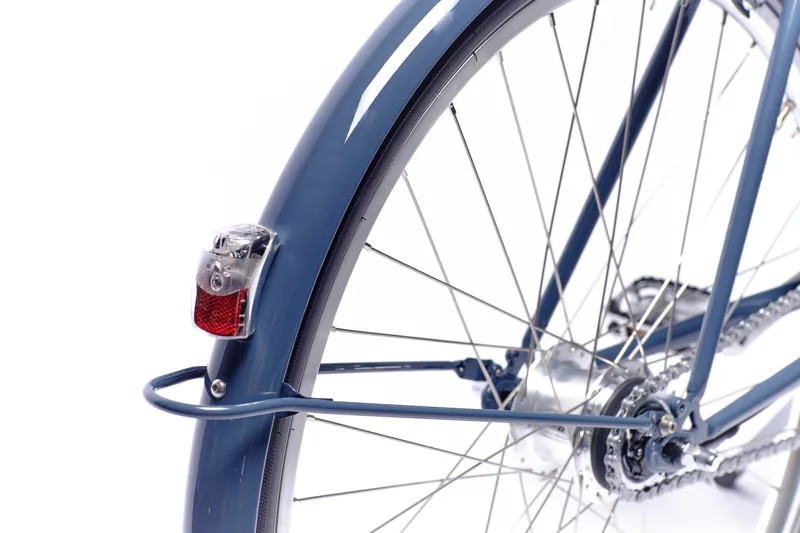 Pelago Bordeaux 7 Speed Hub Urban City Bike in Blue Note-4