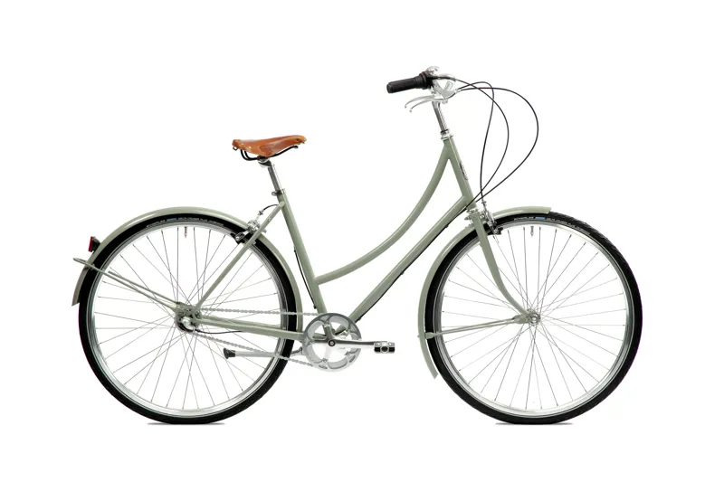 Pelago Bordeaux 3 Speed Hub Urban City Bike in Rosa-9