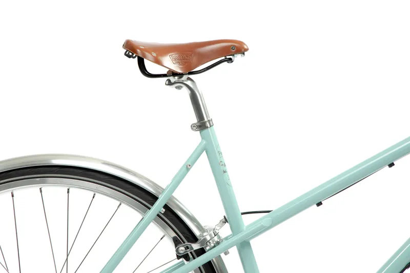 Pelago Capri 3 Speed Hub Urban City Bike in Turquoise-4