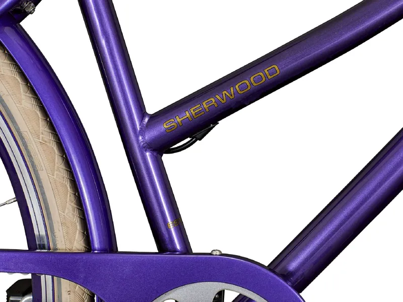 NEW - Raleigh Sherwood 700c City Bike in Purple-4