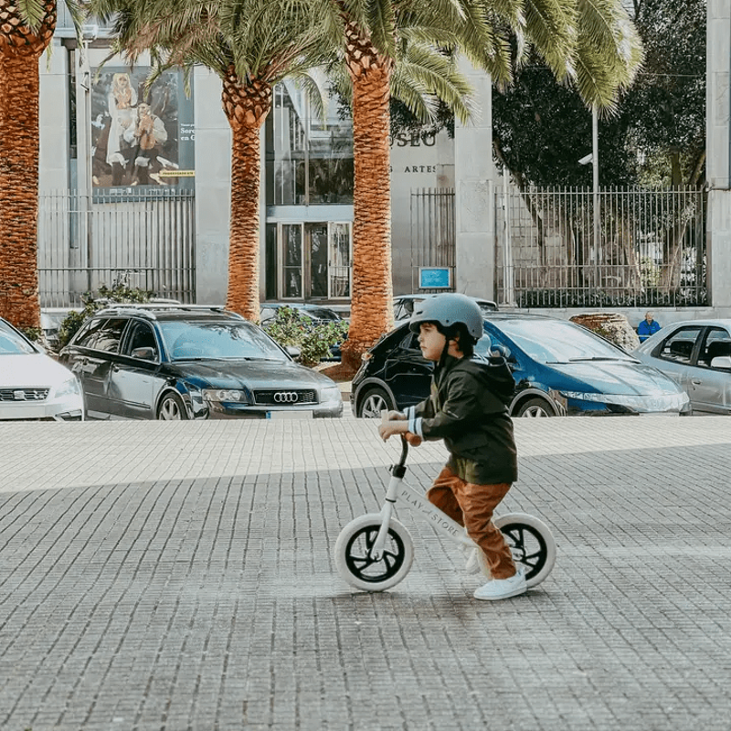  Play and Store Balance Bike in White-1