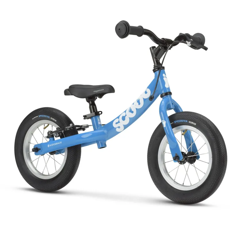 Ridgeback Scoot 12 Kids Balance Bike in Burley Blue-1