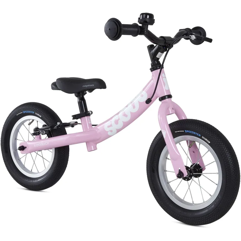 Ridgeback Scoot 12 Kids Balance Bike in Pink-1