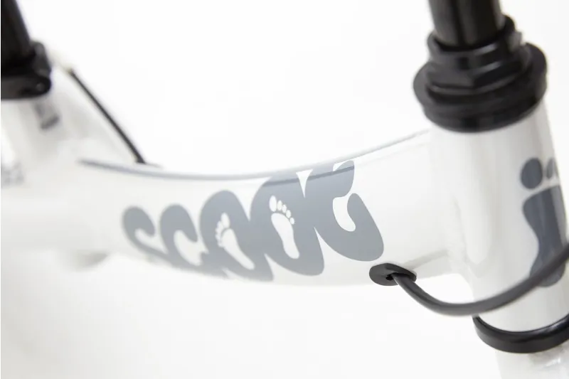 Ridgeback Scoot 12 Kids Balance Bike in White-7