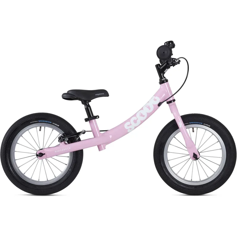 Ridgeback Scoot XL 14 Kids Balance Bike in Pink