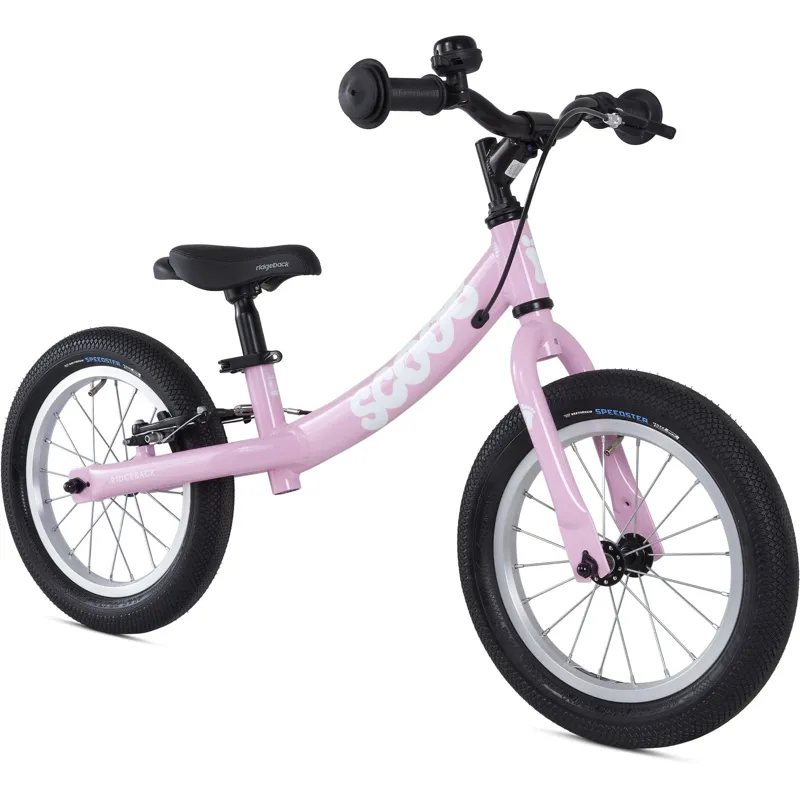 Ridgeback Scoot XL 14 Kids Balance Bike in Pink-1
