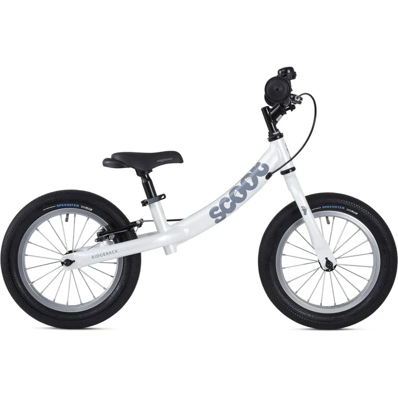 Ridgeback Scoot XL 14 Kids Balance Bike in White