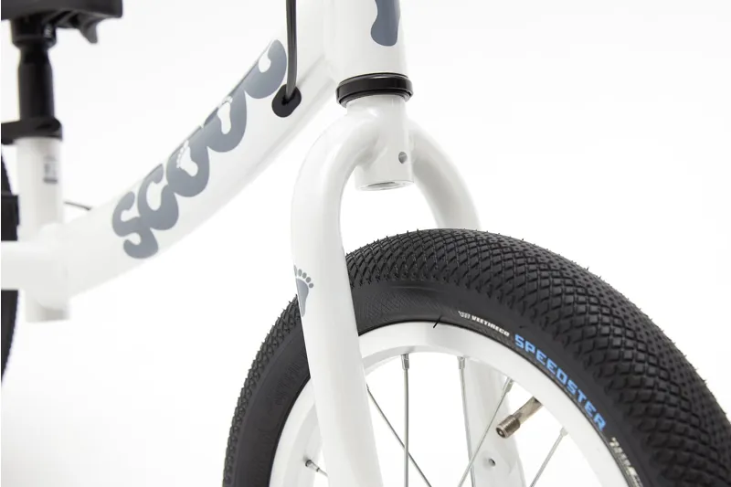 Ridgeback Scoot XL 14 Kids Balance Bike in White-4