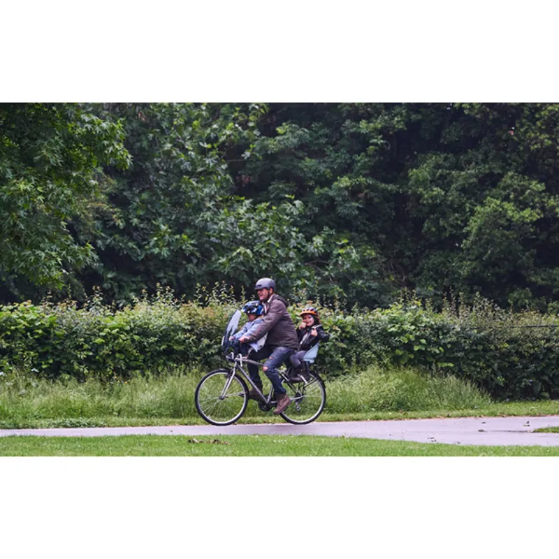 Urban Rear Seat with Frame and Rack Mount in Chigusa Green-3