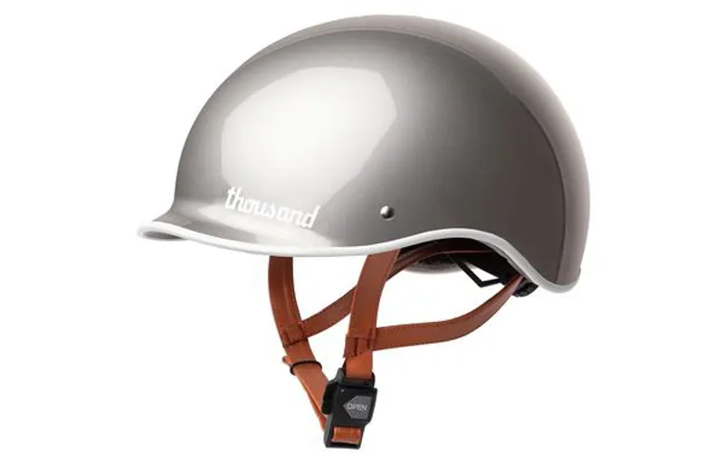 Thousand Polished Titanium Heritage 1.0 Bike And Skate Helmet-2
